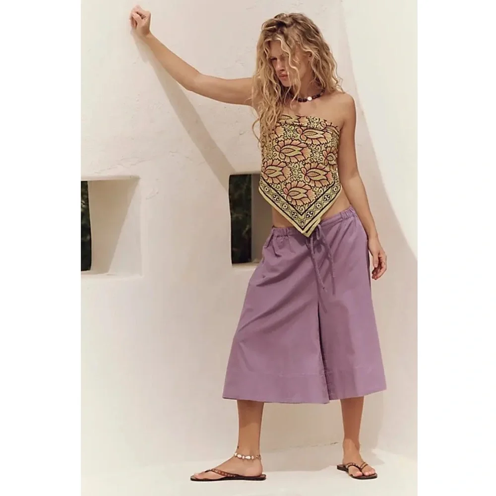 NWOT Menorca slouchy capris by free-est from Free People in size XS - Picture 9 of 9